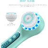 UMICKOO Face Scrubber Exfoliator,Facial Cleansing Brush Rechargeable IPX7 Waterproof with 5 Brush Heads,Face Spin Brush for Exfoliating, Massaging and Deep Cleansing