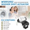 Upgrade 49tyz-e120a1 W10913953 Washer Shift Actuator by Fetechmate Replace W10597177 AP6037270 W10815026 W10913953VP Compatible with Most Washing Machine by Fetechmate