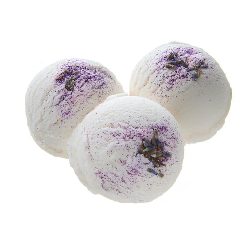 Bath Bomb Products - Bubble Bath Truffles: Lavender Pomegranates 3 Pack Bath Truffles, 24 oz Pomegranate Dry Salt Scrub, Pumice Stone by Dead Sea Spa Care, Bubble Bath, Bubble Truffles, Bath Truffle