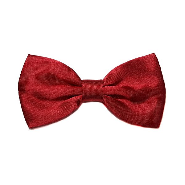 Mini Satin Hair Bow (Alligator Clip, Snow White Inspired)