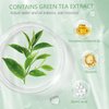 2 Pcs Green Tea Mask, Green Tea Purifying Clay Mask Deep Clean Pores - Oil Control Reduces Blackhead & Acne, Adjust The Skin'S Water And Oil Balance. Green Tea Solid Mask For All Skin Types