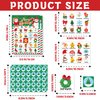 Yoqipati 45PCS Christmas Bingo Game Cards for 24 Players Christmas Bingo Games for Classroom Activities Family Party Favors Xmas Gifts Holiday Supplies