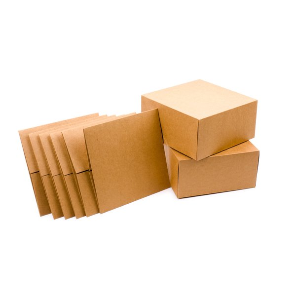 Hallmark 8" Gift Boxes for Christmas, Holidays, Birthdays, Weddings, Crafts, Fathers Day, Care Packages and More, 5 Box Set