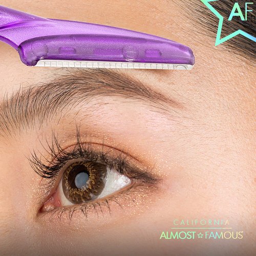 Almost Famous Women's Face Exfoliator Beauty Razors For Women Peach Fuzz - Razors for Women Face, Womens Facial Hair Remover, Women Dermablade Razor for Women Face, Remove Fine Hairs, Eyebrow, Face and Neck, Face, Leg, and Neck, Beauty Groomers, with prot