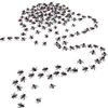 Gejoy 60 Pieces Plastic Fake Flies for Joke Realistic Mini Flies Bulk Prank Trick Tiny Simulated Fly for Insects Halloween Party Supplies