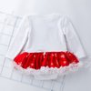 EURORA Reborn Baby Dolls Clothes Christmas, Baby Doll Clothes and Accessories 1 Set Beautiful Clothes for Girls and Boys Reborn Baby Doll Clothing Accessories Christmas Style Clothes for 16-18 Inch