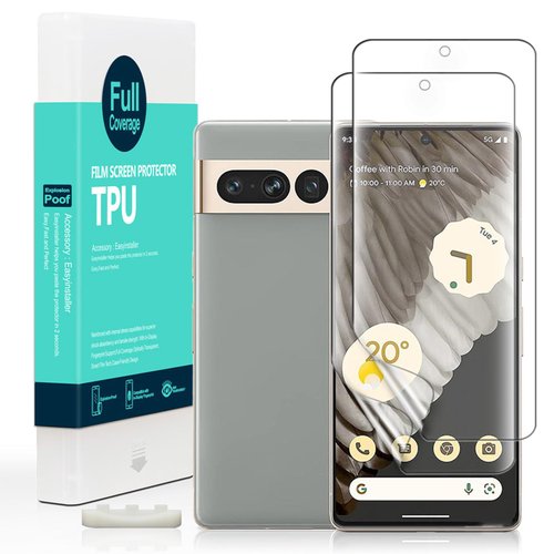 Ibywind For Google Pixel 7 Pro 5G (2 Pcs) Screen Protector,Flexible TPU Film,Bubble Free[Easy to install]