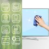 ECO-FUSED Microfiber Cleaning Cloth - 6 x 7 Blue/Grey Microfiber Cloth with White Cleaning Cloth - 12 Pack Microfiber Cleaning Cloth for Glasses & Camera Lens