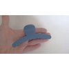 Generic Long matte blue hair claw clip for long hair