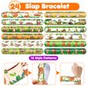 48 PCS Sloth Party Favors 24PCS Tattoos Stickers 24PCS Slap Bracelets Wristbands Perfect for Sloth Themed Birthday Baby Showers or Classroom Rewards Ideal Decor and Gifts for Girls and Boys