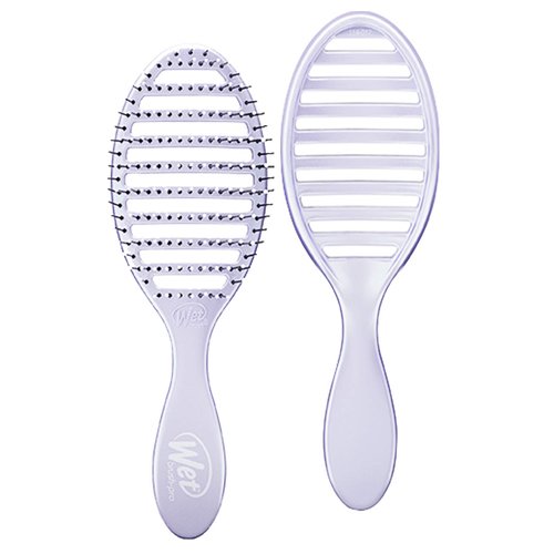 Wet Brush Speed Dry Hair Brush - Purple (Osmosis) - Vented Design and Ultra Soft HeatFlex Bristles Are Blow Dry Safe With Ergonomic Handle Manages Tangle and Uncontrollable Hair - Pain-Free