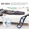 Homymusy Bed Ladder Assist,Pull up Helper and Sit up Helper with 4 Handle Grips (160 INCHES,1 Pack)