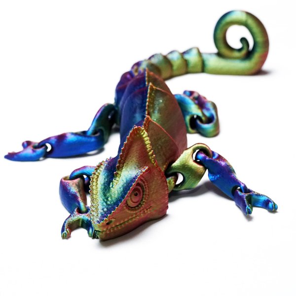3D printed lizard,articulated models,flexible joint animal lacertid figurines, 3D printing stuff cheap,stress relief, fidget restlessness, ADHD toys, surprise fantasy gifts