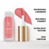 FV Liquid Blush, Long Lasting & Blendable Cream Blush for Cheeks, High Pigmented Dewy Blush Makeup, Buildable Face Blushes for Healthy Natural Finish (cheer)