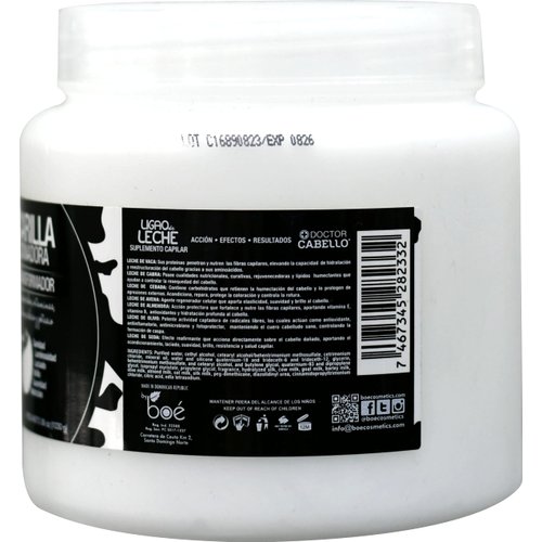 DOCTOR CABELLO Ligao de Leche Conditioning Hair Mask, 36 oz, Strengthens and Hydrates Hair