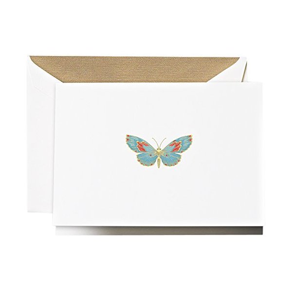 Crane & Co. Engraved Butterfly Note (CF1523)