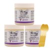 The Keys Salt Scrub Premium Exfoliating Sea Salt Body Skin Scrubs - Made with Pure Florida Sea Salt (Lavender, Travel Size 3 Pack 3.4 oz)