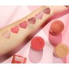 Stamp Liquid Blush Stamp Blush with Heart Shaped Applicator Natural Long Lasting Blush, Light and Airy Makeup for Women (2)