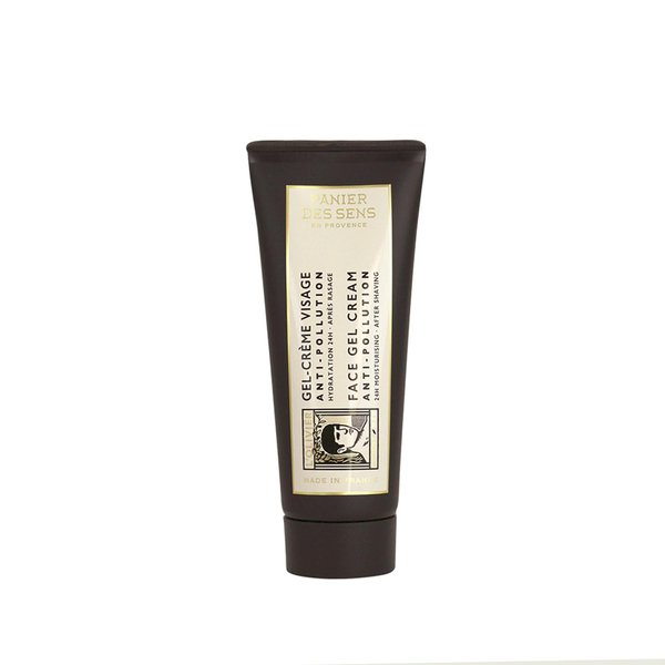 Panier des Sens Mens Face Moisturizer, Face lotion for Men anti-pollution - 96% natural & Made in France - 2.6fl.oz/75ml