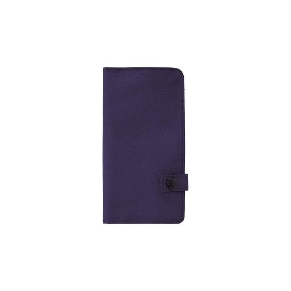 LIHITLAB Slim Pen Case, 7.5 x 4.3, Navy (A7585-11)