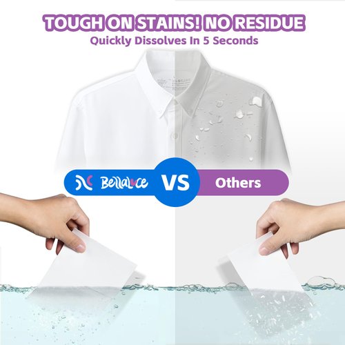 Laundry Detergent Sheets - Laundry Sheets, 400 Loads, Eco-Friendly, Plastic-Free, Lavender Scent, Space Saving, Fast Dissolve & Hypoallergenic