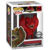 Funko Pop Movies: Jurassic Park - Red Dilophosaurus Collectible Figure, Multicolor