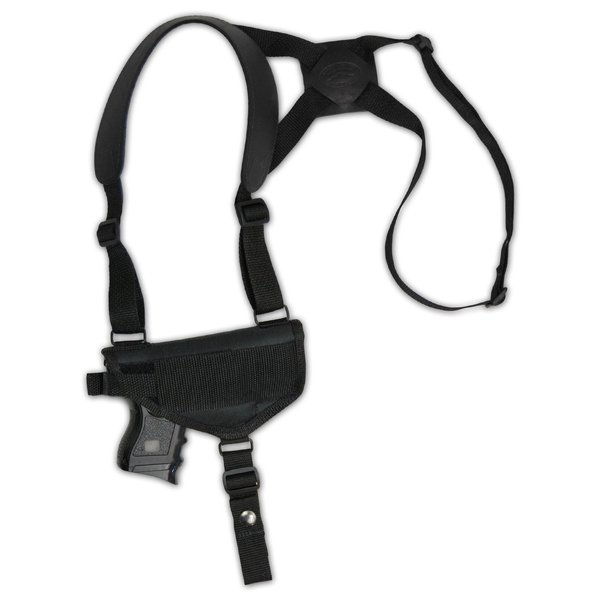 Barsony Cross Harness Shoulder Holster for KAHR CW9 CW40 right
