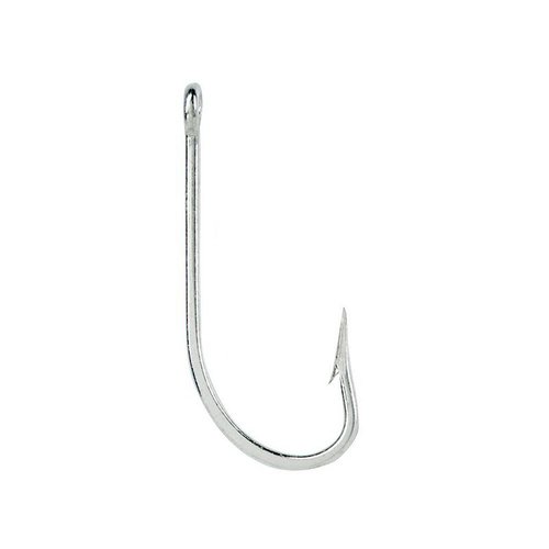 Mustad 3407 Classic O'Shaughnessy Forged Ringeyed Fishing Hooks (100-Pack), Size 10/0, Model: 3407-DT-10/0-21