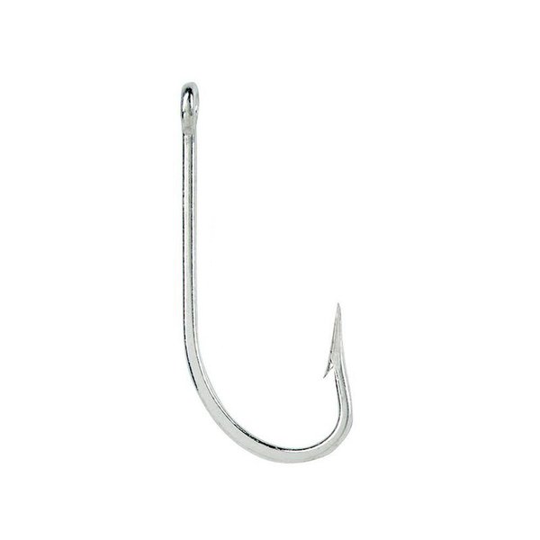 Mustad 3407 Classic O'Shaughnessy Forged Ringeyed Fishing Hooks (100-Pack), Size 10/0, Model: 3407-DT-10/0-21