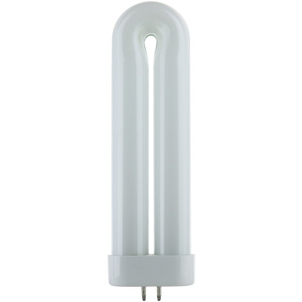 Sunlite 05100-SU T6 Fluorescent U-Shaped Light Bulb, 12 Watts, 505 Lumens, GX10q 4-Pin Base, Plug-in, 5,000 Hour Life Span, Clubs, Restaurants, Party Lights, Bars, 4100K Cool White, 1 Count