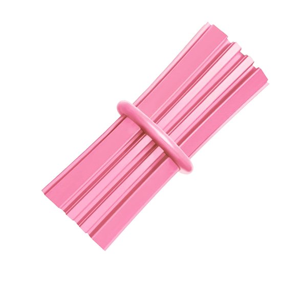 KONG Puppy Teething Stick - Soft Teething Stick for Growing Puppies - Teeth Cleaning Dog Toy - Chew Toy for Puppies with Ridges - Natural Rubber Toy Perfect for Snacks & Treats - for Medium Puppies