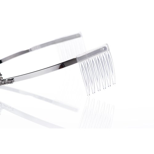 Anderson's Debra Tiara, Rhinestone Wedding, Prom, Pageant Tiara, Queen Or Princess Tiara For Prom, Homecoming, Pageant, Wedding, School Dance, Award, Costume, Party, Event