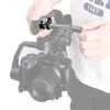 NICEYRIG Ultra-Light 15mm Rod Clamp Rail Extension for ARRI / 1/4'' Locating Pin Thread, Applicable for EVF Mount, Follow Focus - 566
