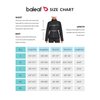 BALEAF Women's Rain Jackets Waterproof Windbreaker Running Cycling Gear Packable Reflective Lightweight Hooded Black M