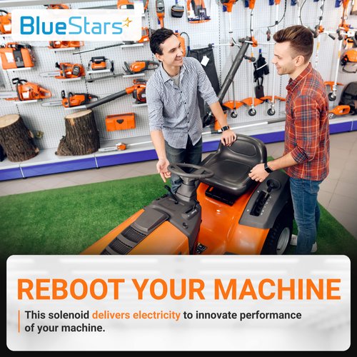 BlueStars 725-1426 Starter Solenoid - for MTD 925-1426 925-1426A 725-1426A 725-0771 925-0771 Snapper 18817 75671 Toro 112-0309 334009B 435-065 Mower