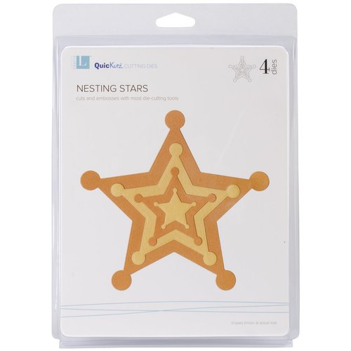 QuicKutz Lifestyle Crafts Nesting Star Die Set