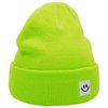 55cube Lime Green Beanie Hat Unisex