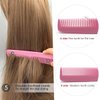 Hair Comb for Women, Wide Tooth Comb, Fine Tooth, Rat Tail Comb, for Wet Curly Thick Thin Hair Detangling (5PCS)