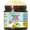 Botanical Beauty AVOCADO OIL BUTTER 100% Pure Natural VIRGIN UNREFINED Cold-Pressed 8 Fl oz 240 ml for Face, Skin, Body, Hair, Lip, Nails. Rich in Vitamin E, Omega 3, Omega 6