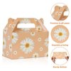 12 Pcs Daisy Flower Treat Boxes Party Supplies Hippie Daisy Flower Summer Party Favors Goodie Gift Boxes for Girls Birthday Baby Shower Wedding Party Decorations Retro Hippie Boho Treat Candy Box Home