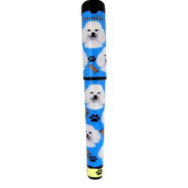 E&S Pets Poodle Pen Easy Glide Gel Pen, Refillable with A Perfect Grip, Great for Everyday Use, Perfect Poodle Gifts for Any Occasion
