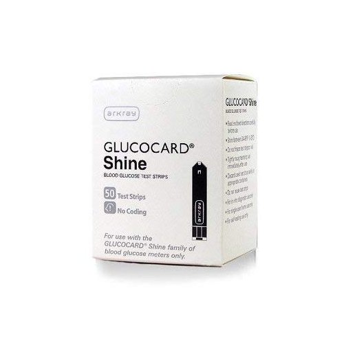 CJ542050BX - GLUCOCARD Shine Blood Glucose Test Strip (50 Count)