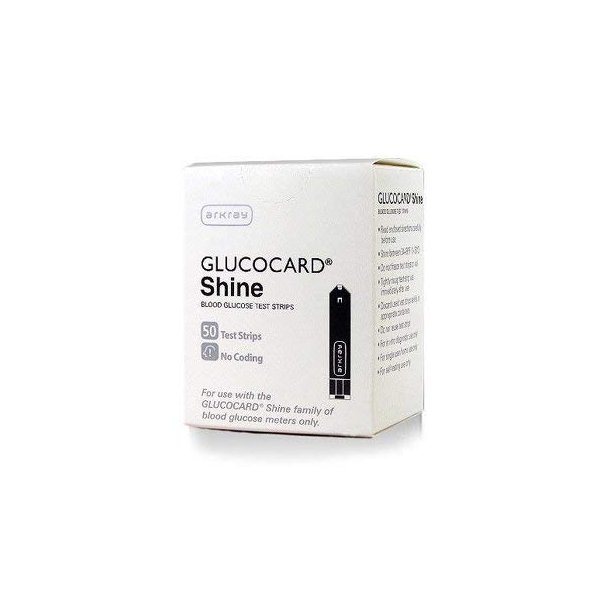 CJ542050BX - GLUCOCARD Shine Blood Glucose Test Strip (50 Count)