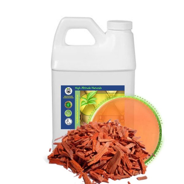 64oz Red Sanndalwood (Pterocarpus Santalinus) Hydrosol Extract (Distillate Floral Water) - Skin Toner, Nourishing, Hydration, Astringent, Anti-aging - Faint Woody and Slightly Sweet Aroma