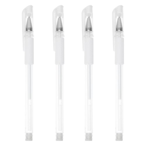 4Pcs Temporary Tattoo Positioning Pen, Skin Tattoo Surgical Pen, Tattoo Piercing Marker for Home and White