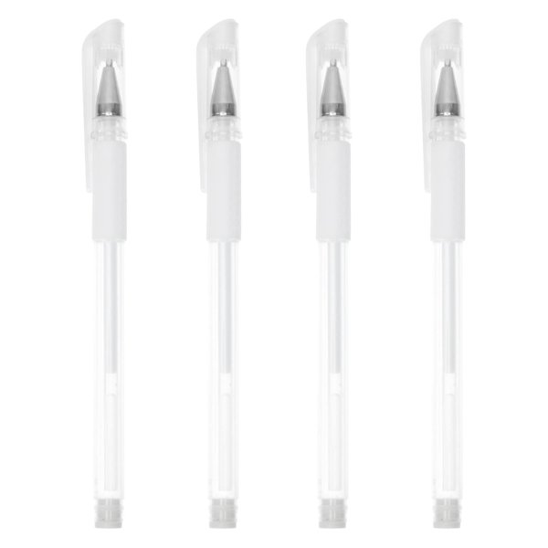 4Pcs Temporary Tattoo Positioning Pen, Skin Tattoo Surgical Pen, Tattoo Piercing Marker for Home and White