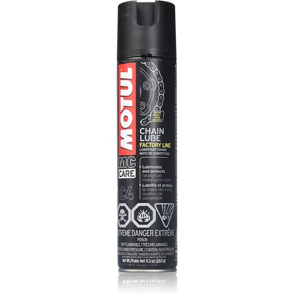 Motul MTL103246 C4 Chain Lube, 9.3 fl. oz, 1 Pack