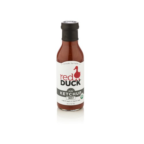 Red Duck Smoky Organic Ketchup - Gluten-Free, All Natural (Smoky, 14 fl. oz.)