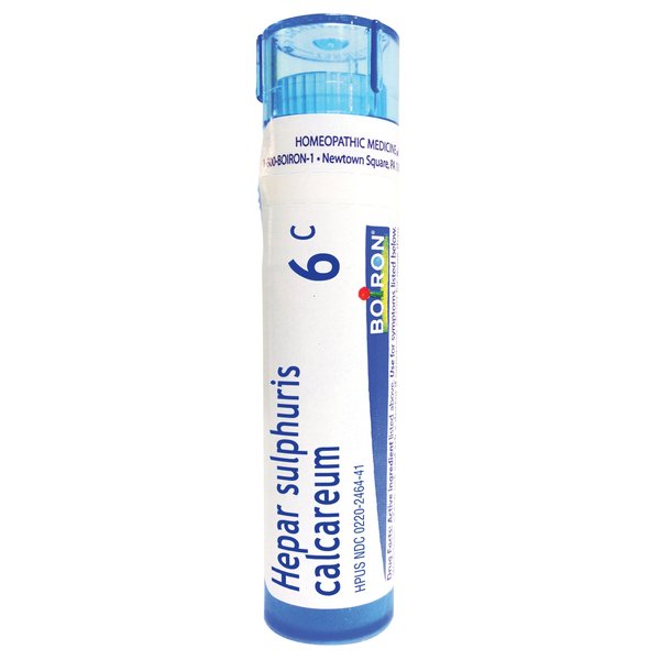 Boiron Hepar Sulphuris Calcareum 6C, Homeopathic Medicine for Cough