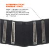 Ergodyne ProFlex 2000SF Back Support Brace, 8.5" Spandex, V-Shape Design and Patented Stays for Added Support, 2XL,Black